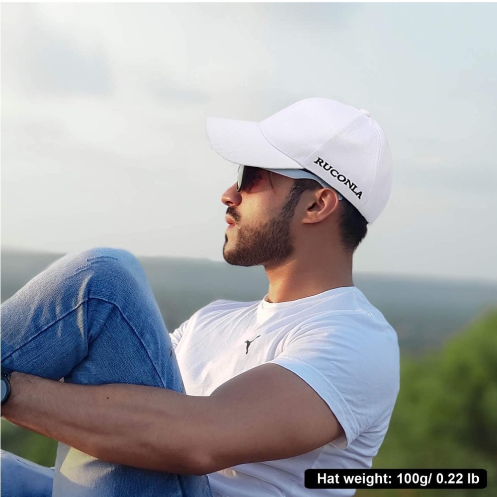Fiber Optic Cap LED hat 7 Colors Luminous Glowing EDC Baseball Hats USB white - Picture 10 of 17